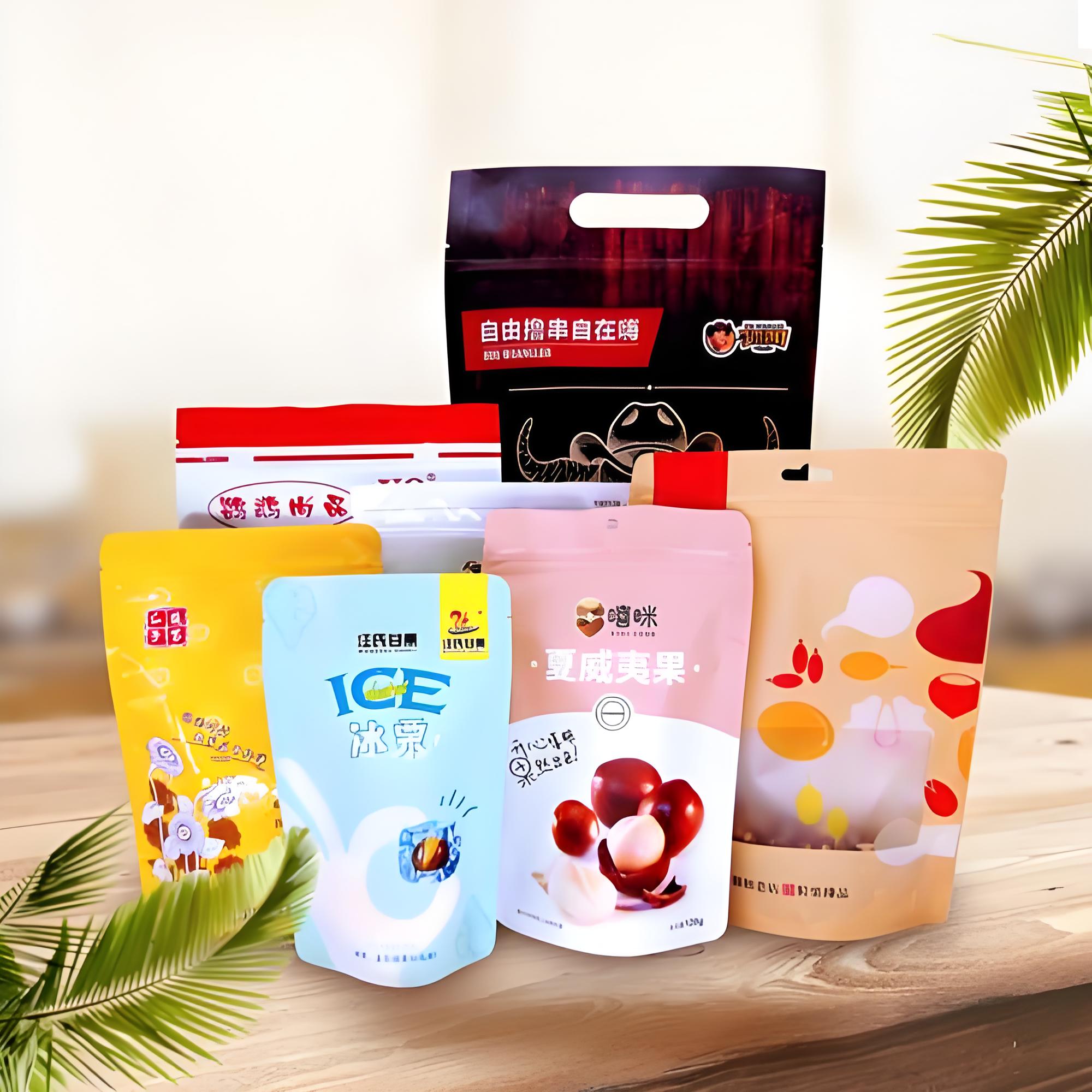 烟台市自立袋拉链袋食品包装袋 - 价格